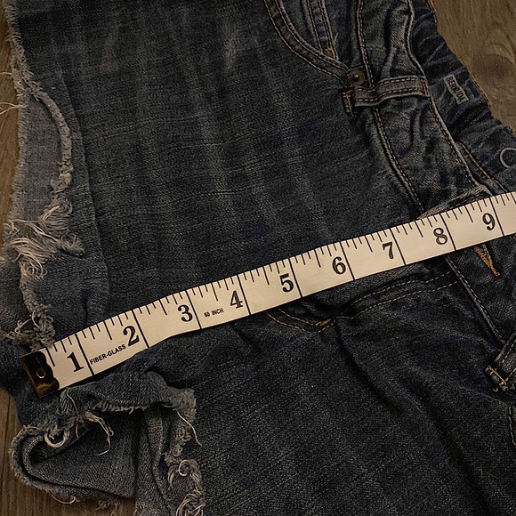 y2k Dark Wash Jean Shorts 💙 - Picture 5 of 9